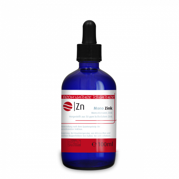 Monoatomares Zink 100ml (Zn)