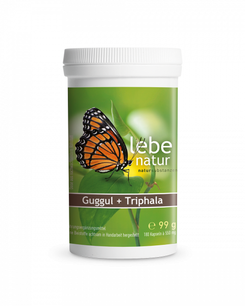 lebe natur® Guggul + Triphala 180er