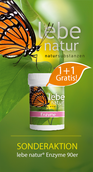 AKTION 1+1: lebe natur® Enzyme 90er