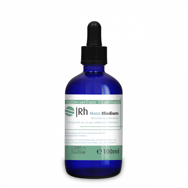 Monoatomares Rhodium 100ml (Rh)