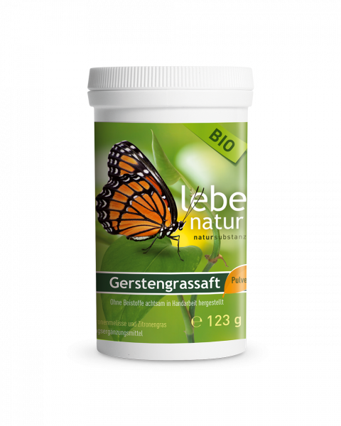 Gerstengrassaft Pulver Dose BIO