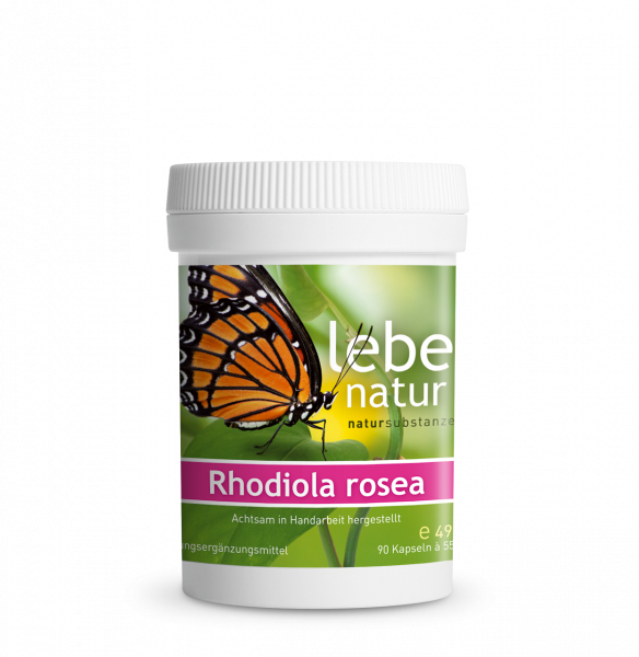 lebe natur® Rhodiola rosea Dose