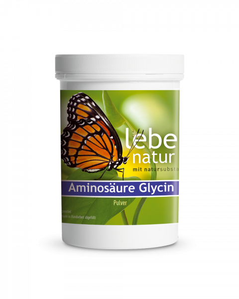 lebe natur® Aminosäure Glycin 600g