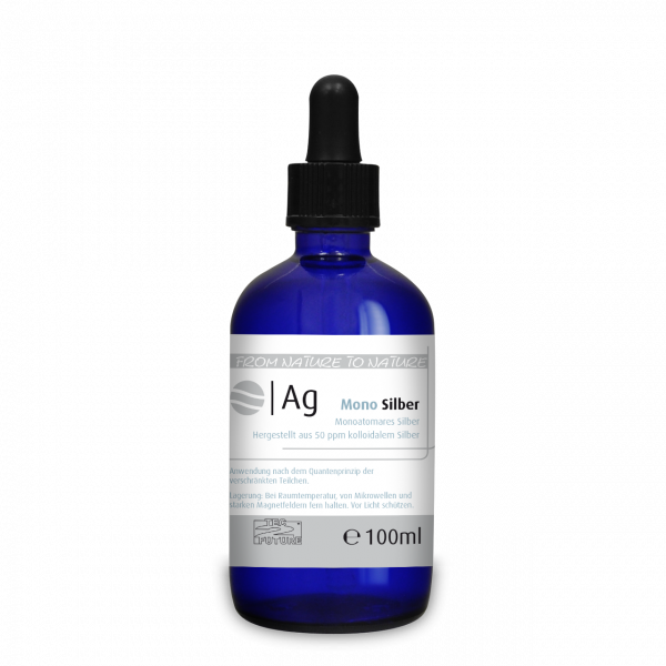 Monoatomares Silber 100ml (Ag)