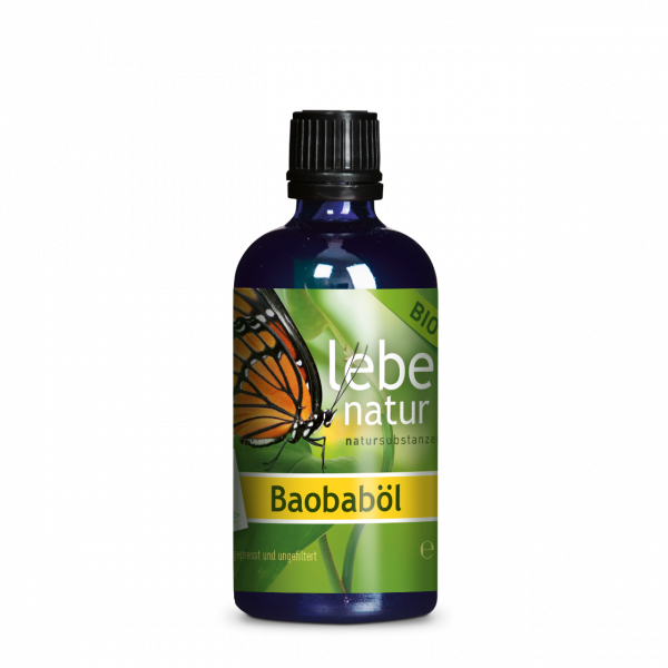 lebe natur® Baobaböl BIO 100ml Flasche