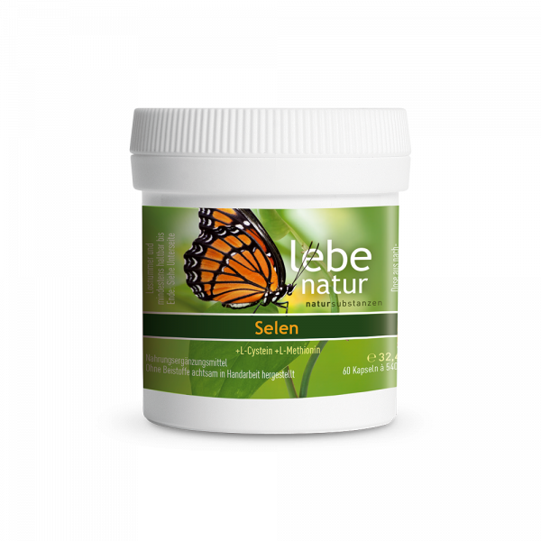 lebe natur® Selen + L-Cystein + L-Methionin 60er